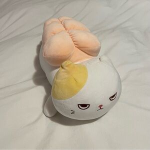 Stuffed Animal Shrimp Sushi Angry Cat Plush Toy | Miniso